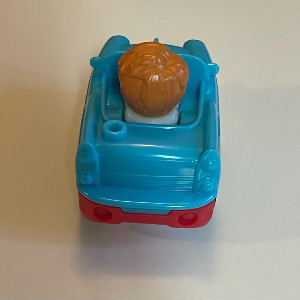 Little People Wheelies Retro Convertible - GMJ25 ~ Baby Blue